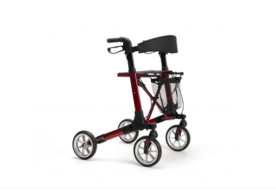rollator quadrilight rood