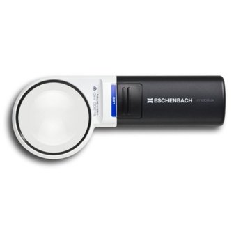 Rond pocket-vergrootglas met ledverlichting