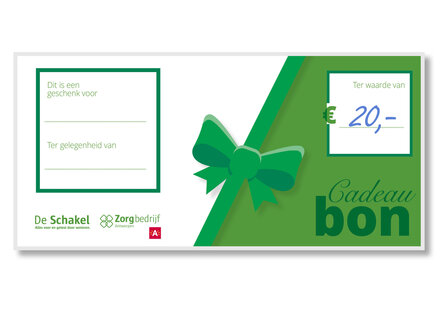 CADEAUBON 20&euro;