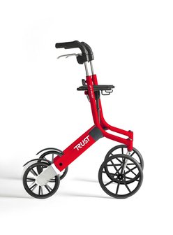 Rollator Let&#039;s go out - goudkleurig