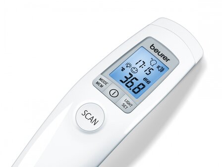 Contactloze koortsthermometer.