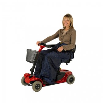 Scooter cosy, regenzeil voor de benen.
