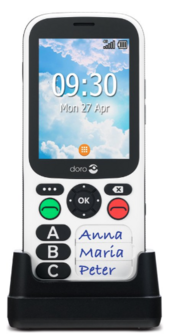 Doro 780X - met 3 geheugentoetsen