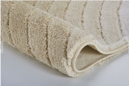 Badmat Zacht Zandbeige 