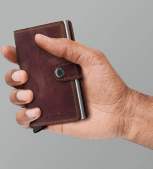 Secrid Miniwallet, diverse kleuren.
