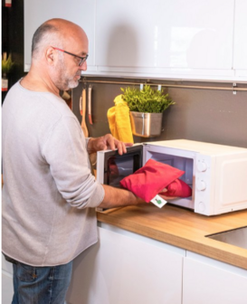 Kersenpitkussentje Jumbo 26x55cm