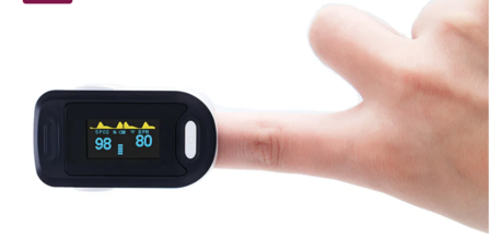 Saturatiemeter / Pulsoximeter vinger
