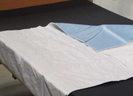 Herbruikbare absorberende matrasbeschermer incontinentie 90 x 85 cm