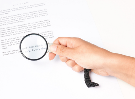 Vergrootglas &ndash; pocket