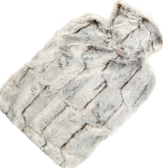 Warmtekruik in imitatiebont - in 2 kleuren