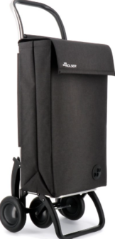 Boodschappentrolley Sbelta Tweed 4.2 360 Zwart