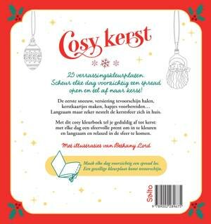 Cosy Kerst Adventskleurboek, Bethany Lord