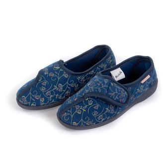 Pantoffels dames Dunlop - blauw