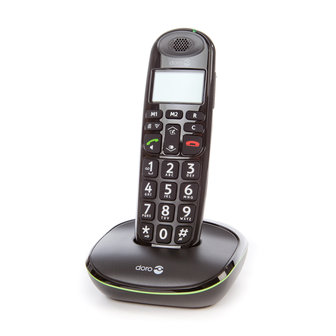 Doro PE - 100W draagbare telefoon enkel zwart