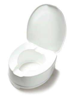 Toiletverhoger met deksel  15cm