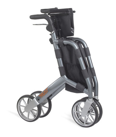 Rollator Mobio Let's Shop grijs