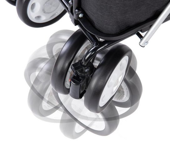Boodschappentrolley-rollator Carlett 800.