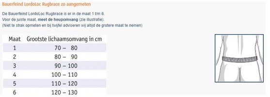 Bauerfeind LordoLoc Rugorthese