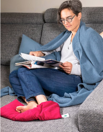 Kersenpitkussentje Jumbo 26x55cm