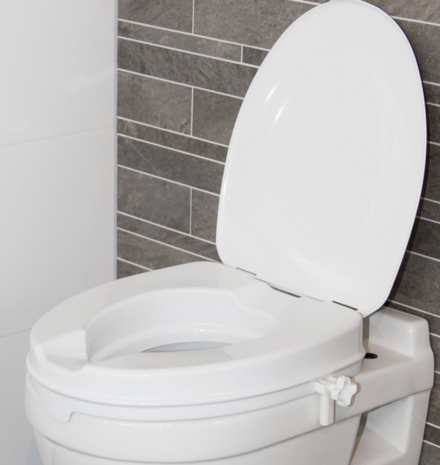 Toiletverhoger met deksel  5cm