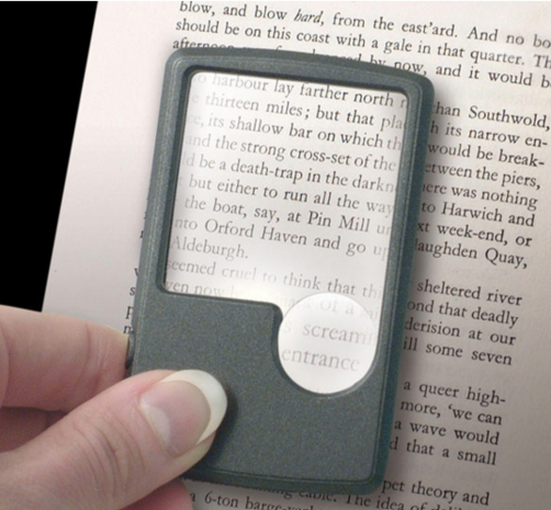 Vergrootglas pocket met licht