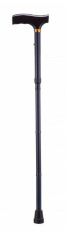 Opvouwbare wandelstok - blue ice 84 - 94 cm