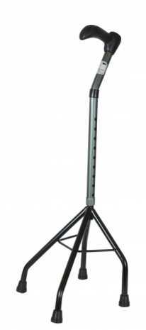 Wandelstok vierpoot verstelbaar