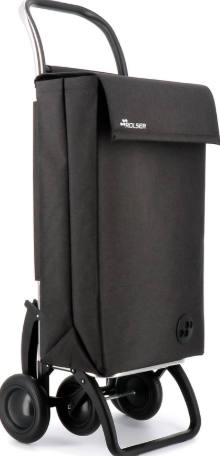 Boodschappentrolley Sbelta Tweed 4.2 360 Zwart