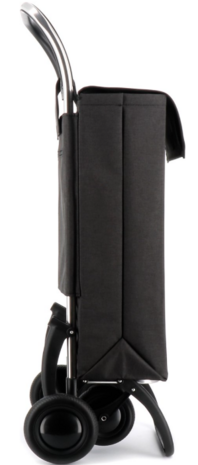 Boodschappentrolley Sbelta Tweed 4.2 360 Zwart