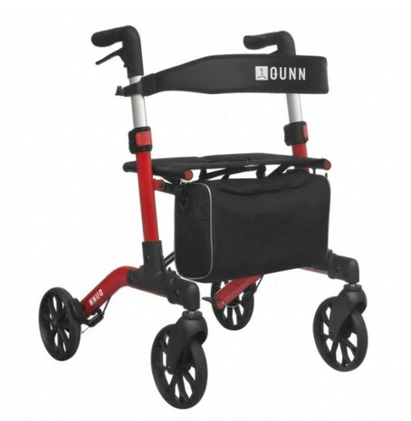 Rollator Brooklyn met Tas en Rugleuning