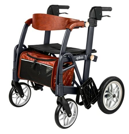 Rollator Glide 2 in 1 Moon Black. 