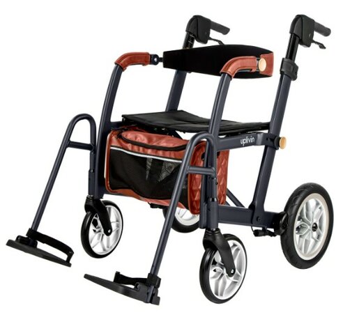 Rollator Glide 2 in 1 Moon Black. 