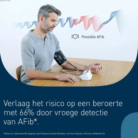 OMRON M4 Connect AFib bovenarmbloeddrukmeter