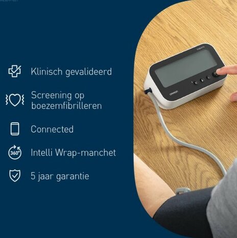 OMRON M4 Connect AFib bovenarmbloeddrukmeter