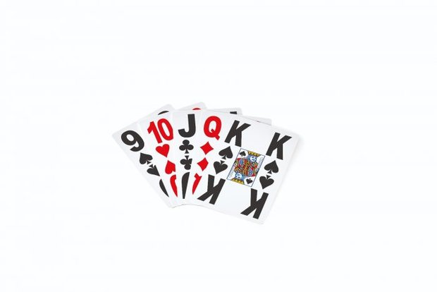 Speelkaarten met groot logo (in vier hoeken) Vitility 