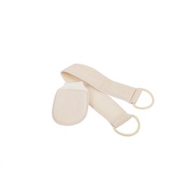 Wasband 80cm met plastic handgrepen. Met bijpassend washandje.