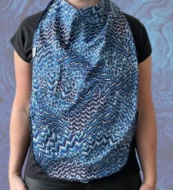  Grote slab kleur Peacock.