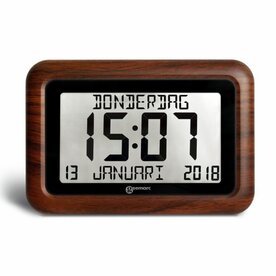 Digitale kalenderklok.