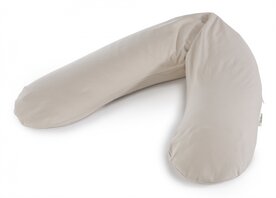 Hoes voor hoefijzerkussen jersey ivoor