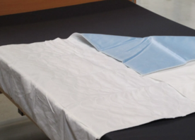 Herbruikbare absorberende matrasbeschermer incontinentie 90 x 85 cm