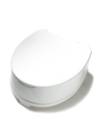Toiletverhoger met deksel  15cm